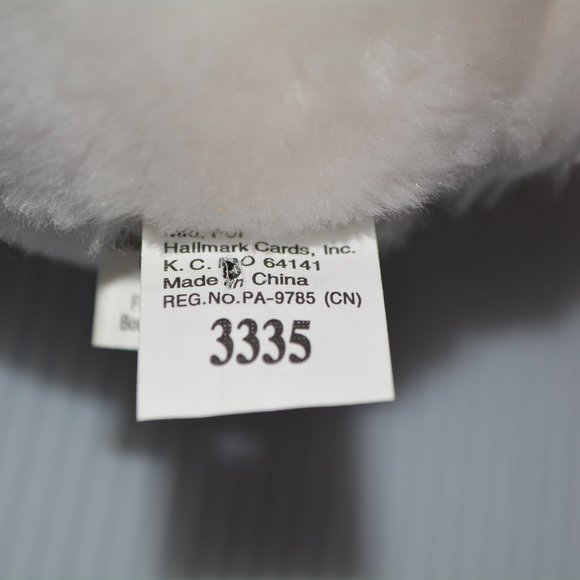 NWT Hallmark All Ears Plush Easter Bunny Rabbit Surprise Pockets 8" Cuddle Toy - Picture 9 of 12